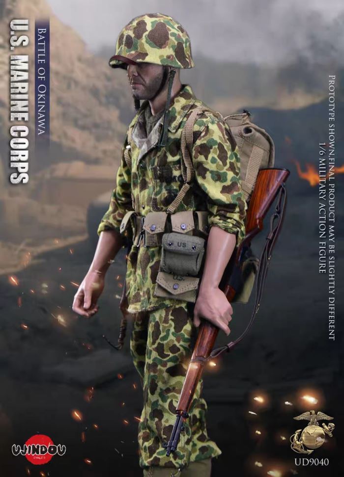 WWII US Marine Corps Okinawa 1/6