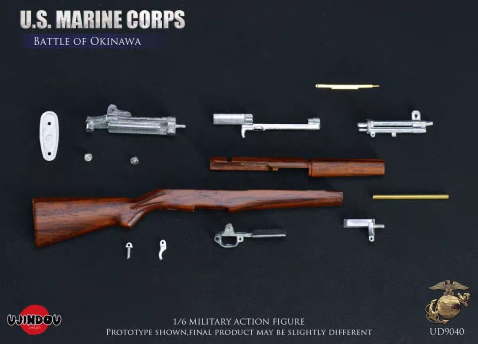 WWII US Marine Corps Okinawa 1/6