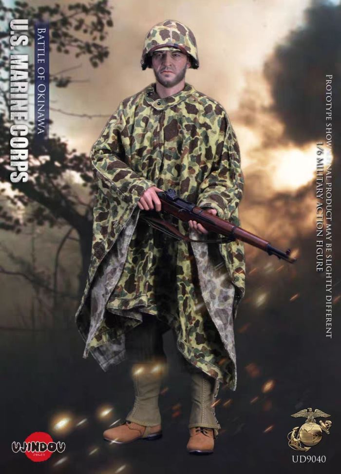 WWII US Marine Corps Okinawa 1/6