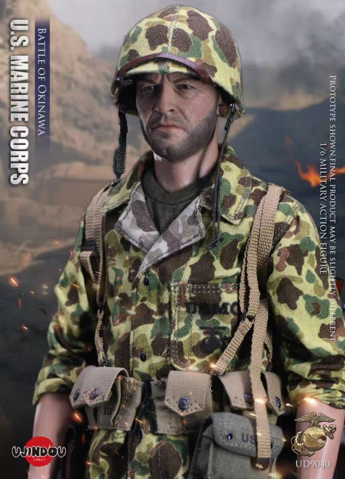 WWII US Marine Corps Okinawa 1/6