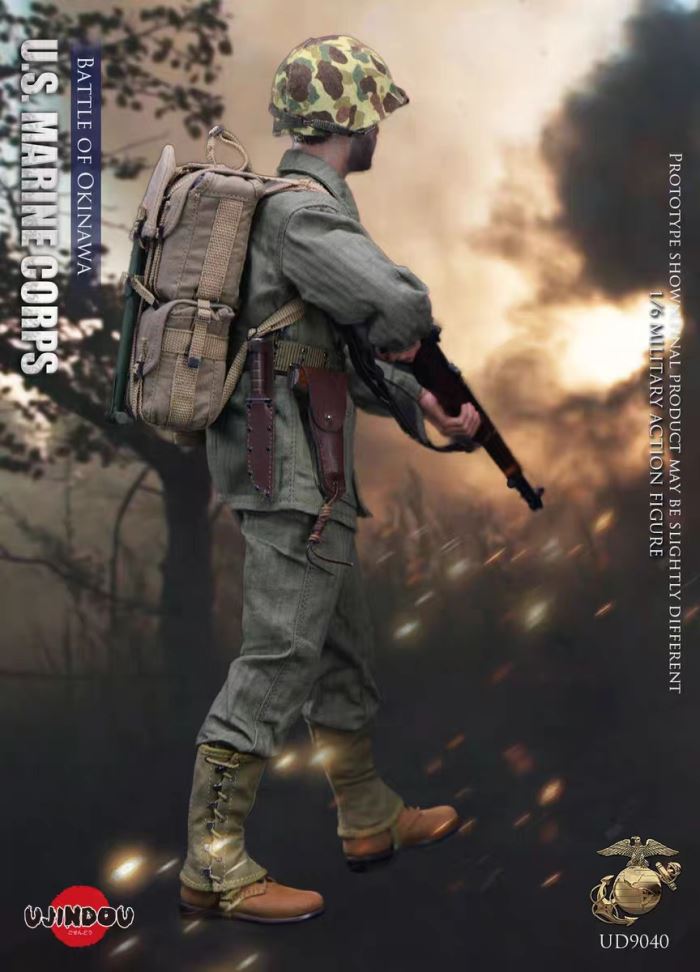WWII US Marine Corps Okinawa 1/6
