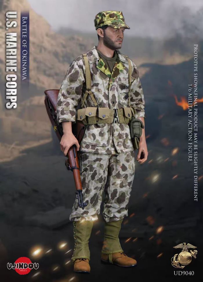 WWII US Marine Corps Okinawa 1/6