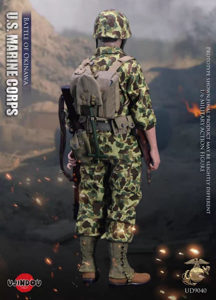 WWII US Marine Corps Okinawa 1/6