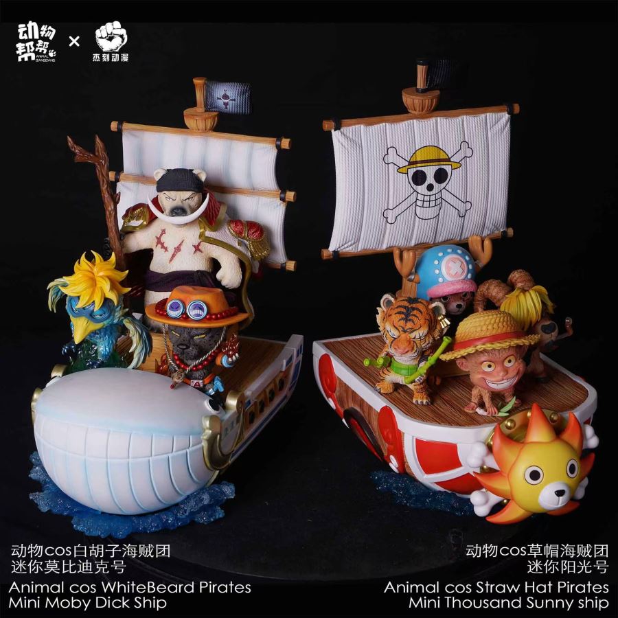 Animals cos Whitebeard Pirates