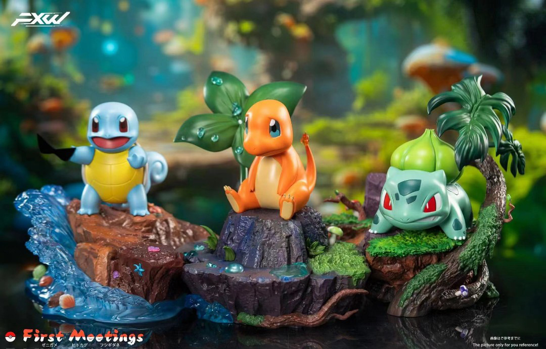 Charmander & Squirtle & Bulbasaur - Pokemon