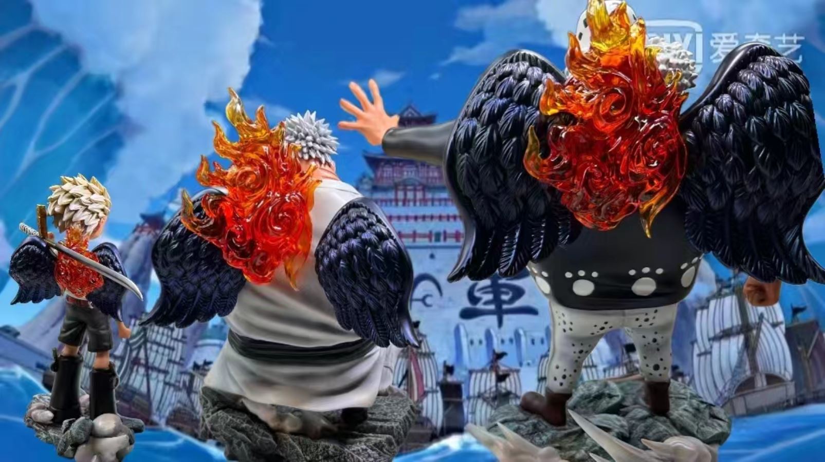 S-Jinbe & S-Bartholemew Kuma & S-Dracule Mihawk - One Piece