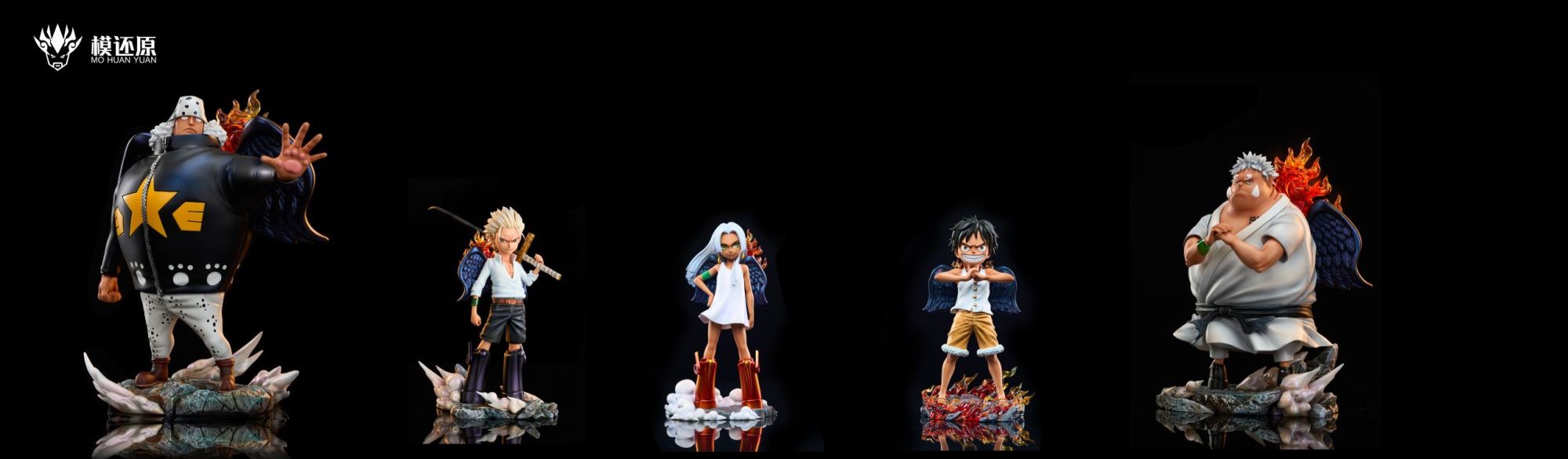 S-Jinbe & S-Bartholemew Kuma & S-Dracule Mihawk - One Piece