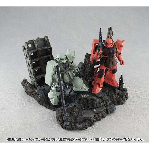 RM Series G Structure Mobile Suit Gundam [GS02M] New York Ruins (Material Color Edition)
