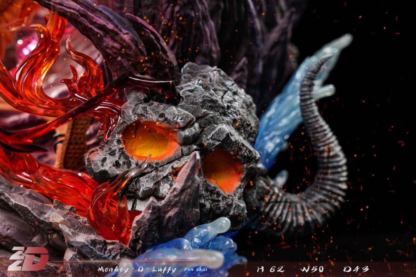 RED ROC Luffy - One Piece 1/6