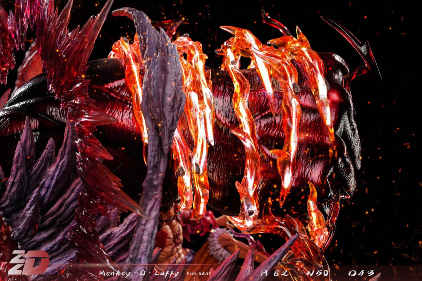 RED ROC Luffy - One Piece 1/6