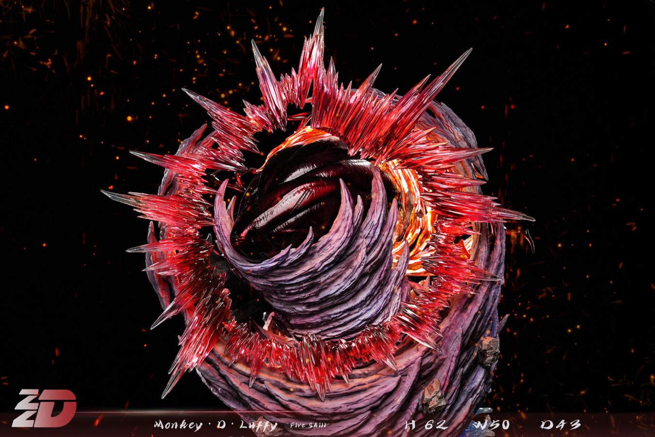 RED ROC Luffy - One Piece 1/6