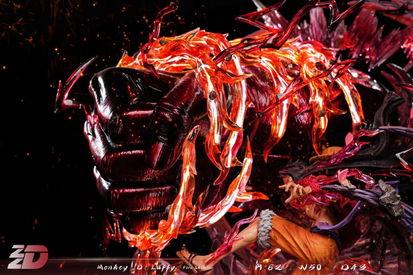 RED ROC Luffy - One Piece 1/6