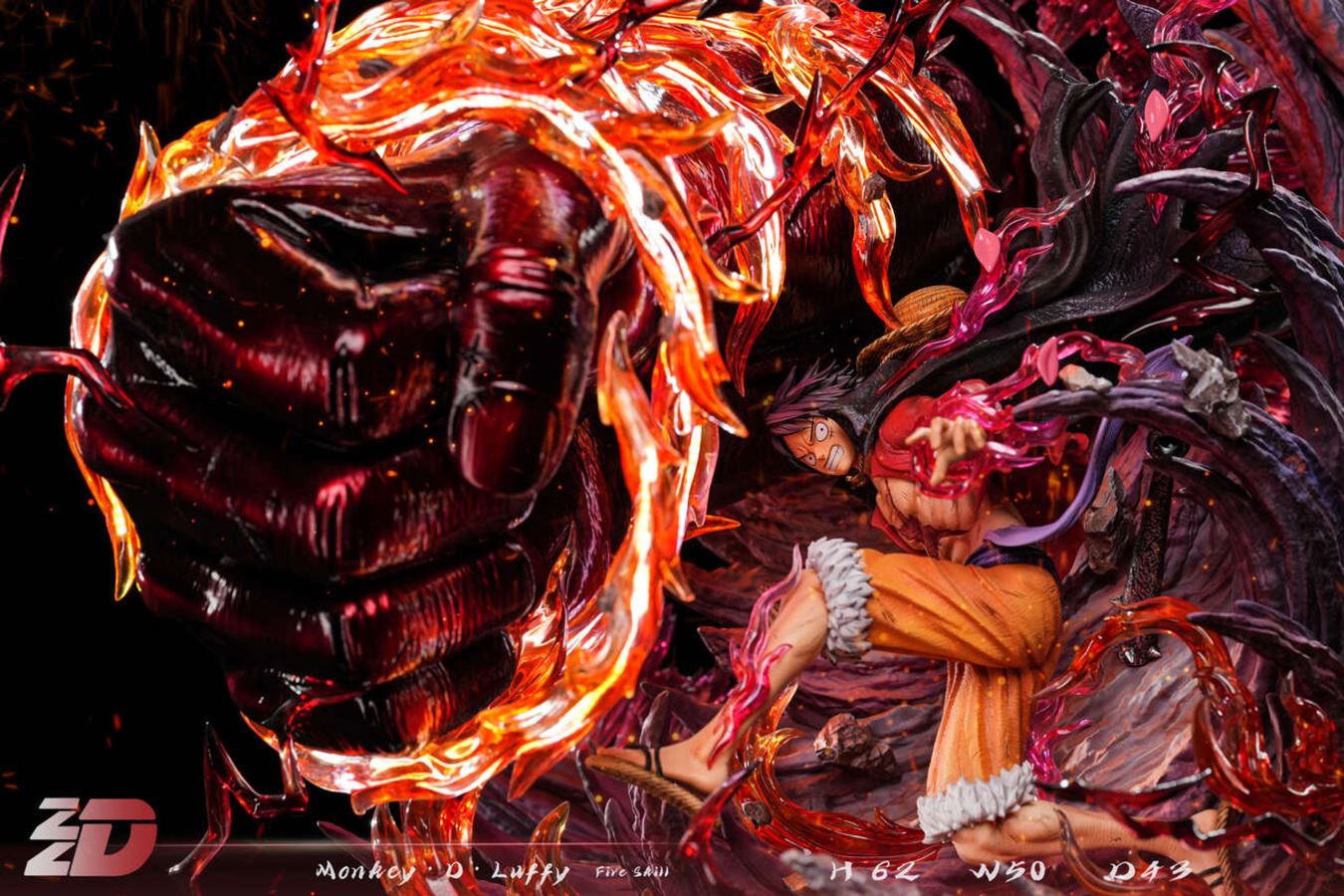 RED ROC Luffy - One Piece 1/6