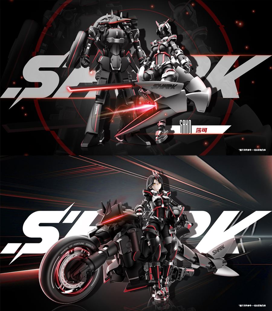  - Battle Rider Goddess Sako Assembly Model