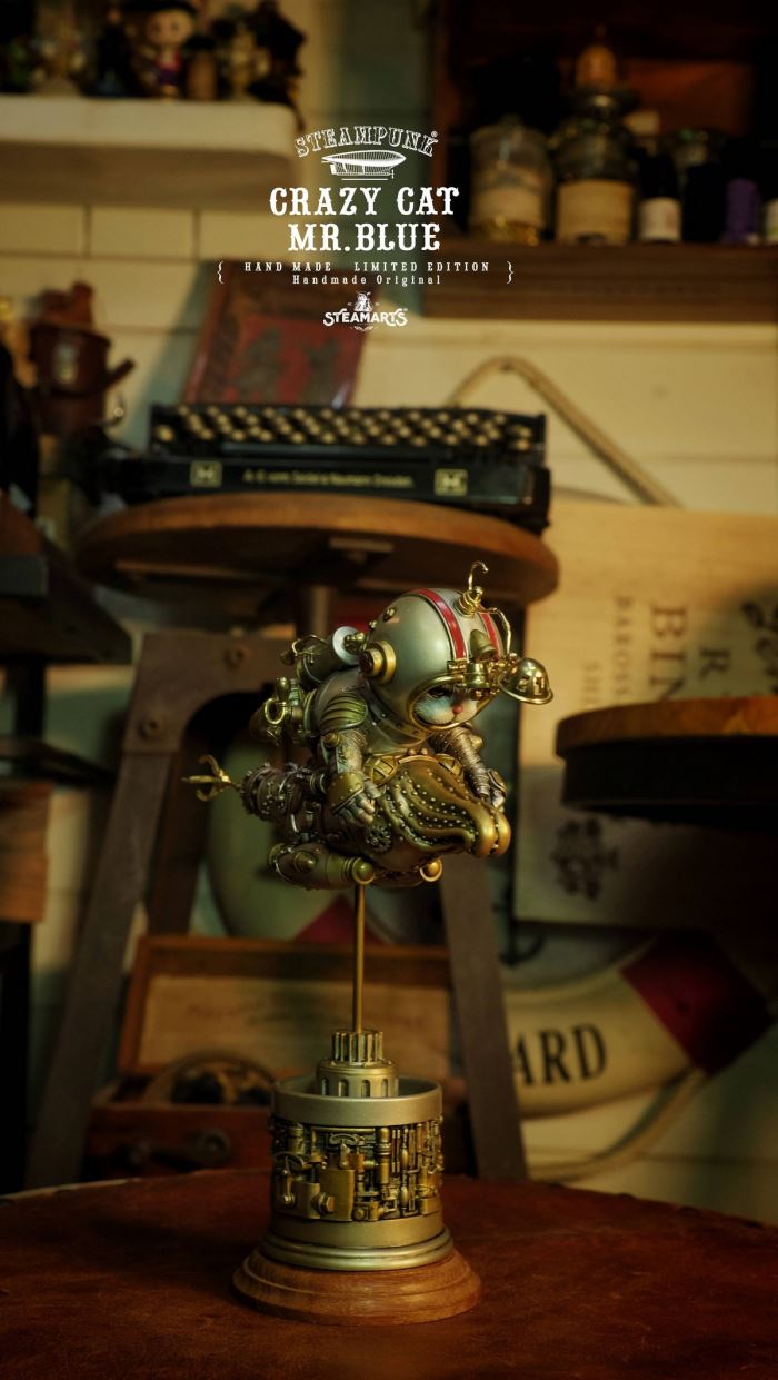 SQUID KNIGHT MR.BLUE (silver version)