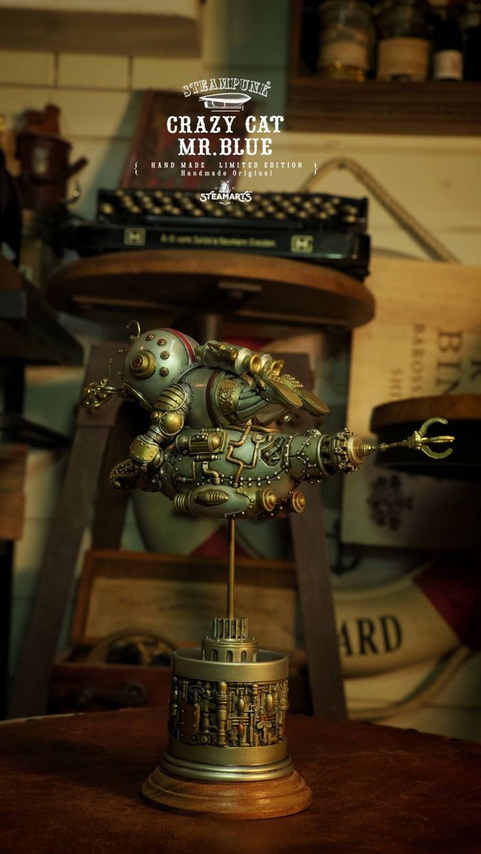 SQUID KNIGHT MR.BLUE (silver version)