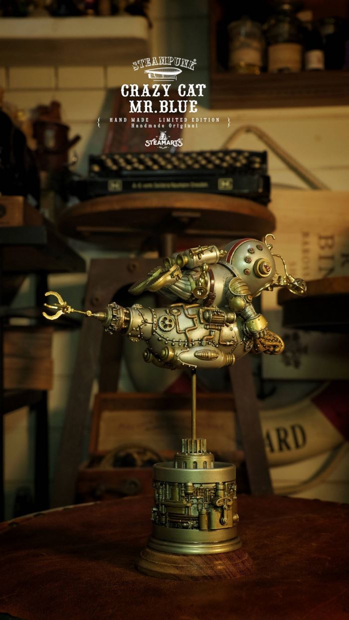 SQUID KNIGHT MR.BLUE (silver version)