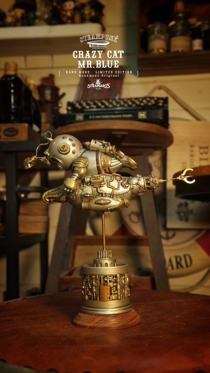 SQUID KNIGHT MR.BLUE (silver version)