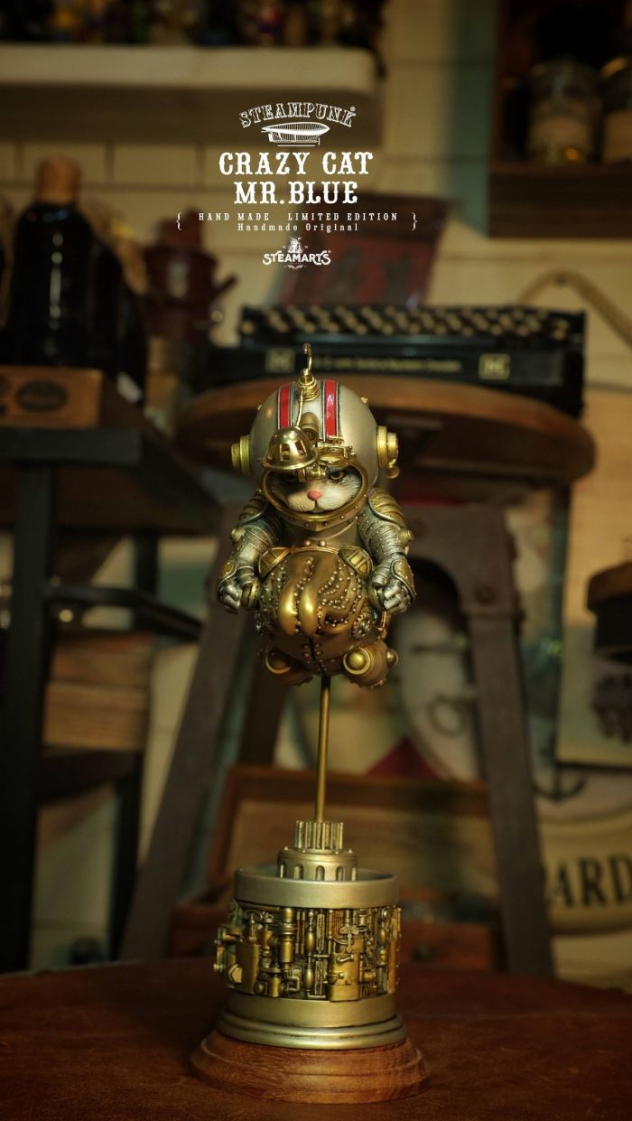 SQUID KNIGHT MR.BLUE (silver version)