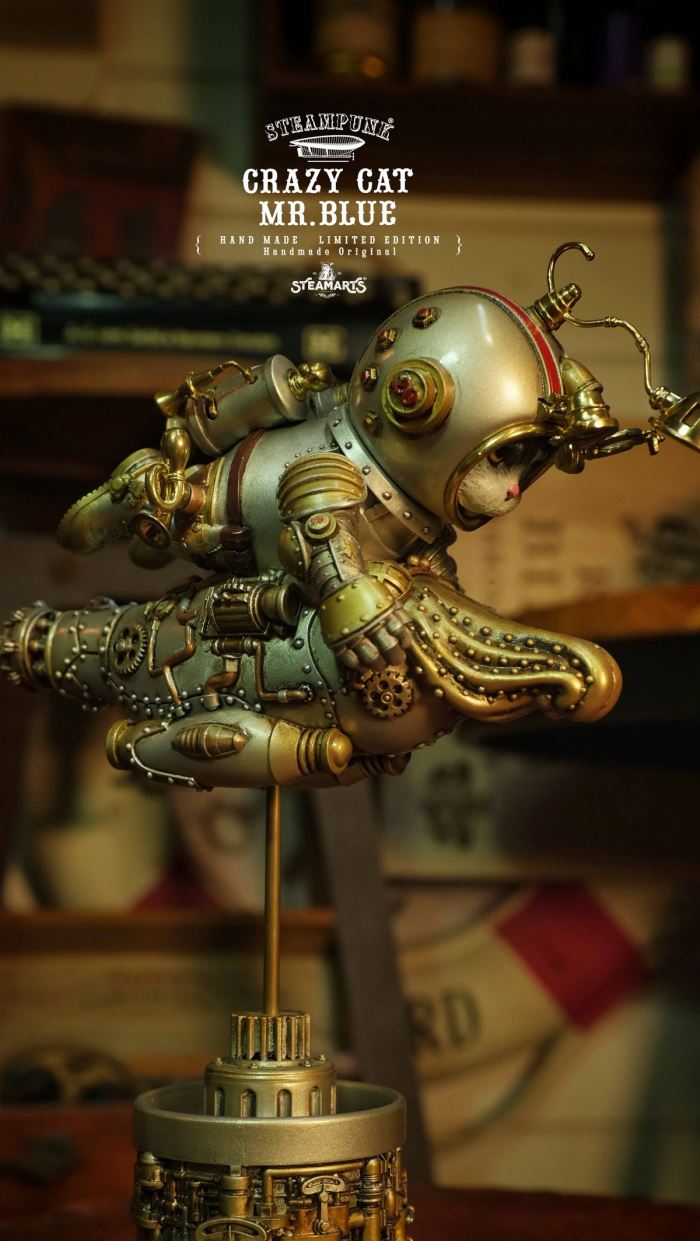 SQUID KNIGHT MR.BLUE (silver version)