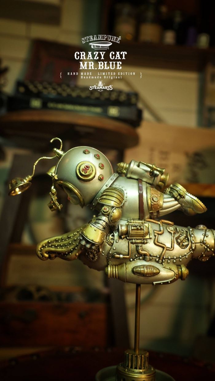 SQUID KNIGHT MR.BLUE (silver version)