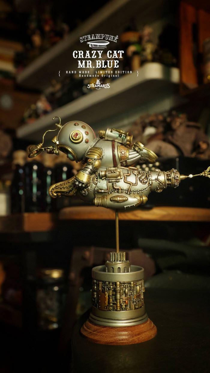 SQUID KNIGHT MR.BLUE (silver version)