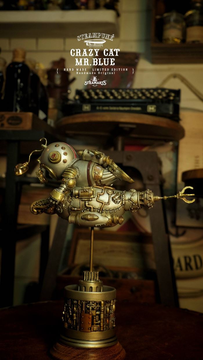 SQUID KNIGHT MR.BLUE (silver version)