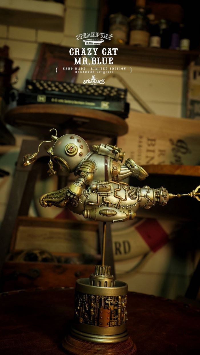 SQUID KNIGHT MR.BLUE (silver version)