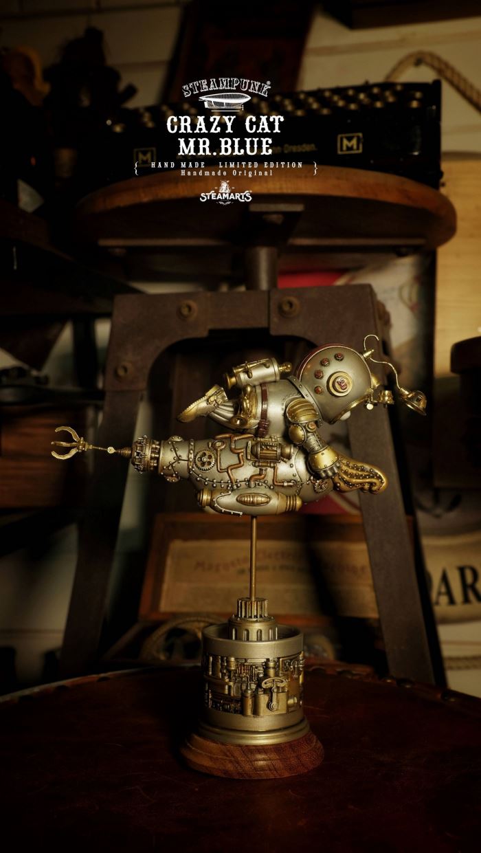 SQUID KNIGHT MR.BLUE (silver version)