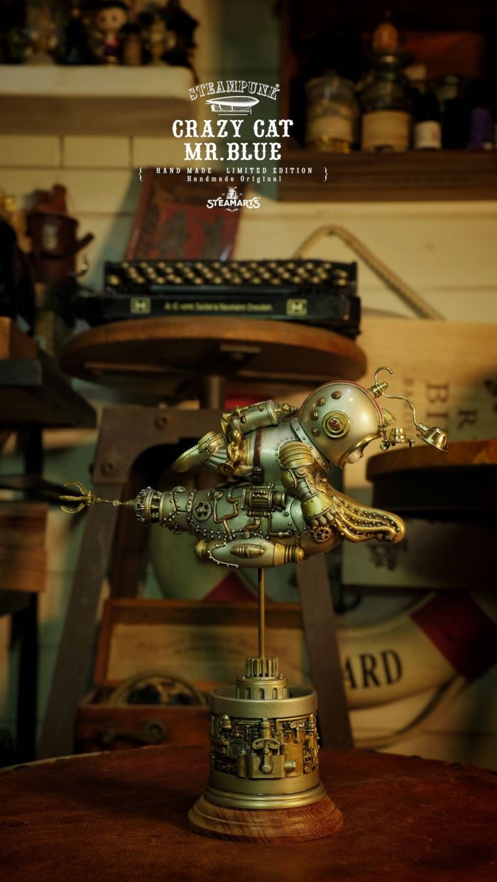 SQUID KNIGHT MR.BLUE (silver version)