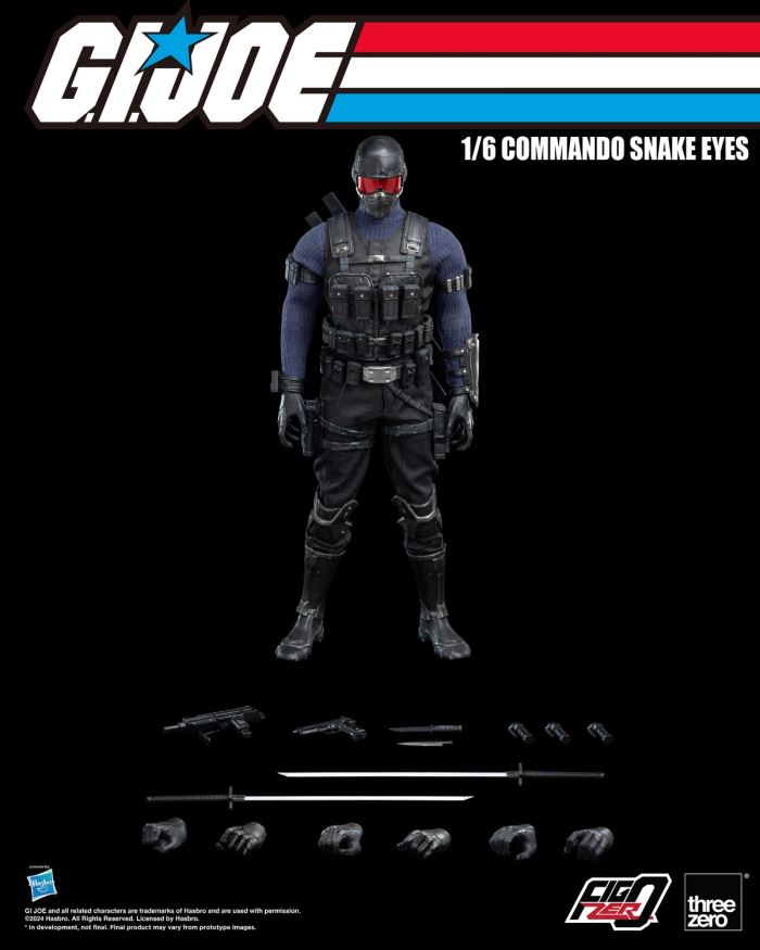 FigZero Commander Snake Eyes - GI Joe Special Forces 1/6