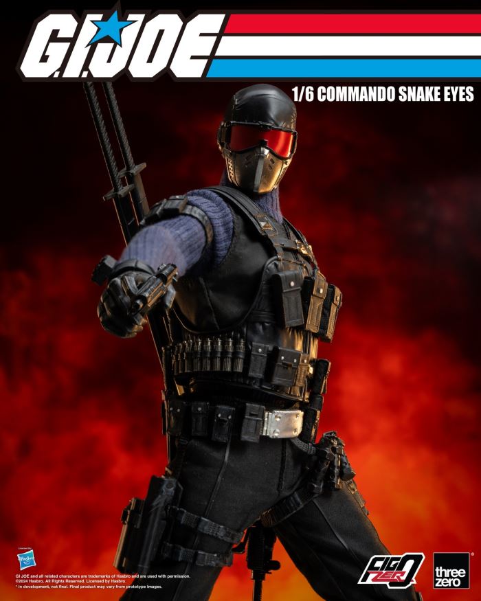 FigZero Commander Snake Eyes - GI Joe Special Forces 1/6