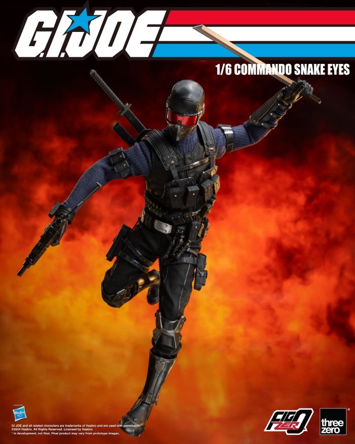 FigZero Commander Snake Eyes - GI Joe Special Forces 1/6