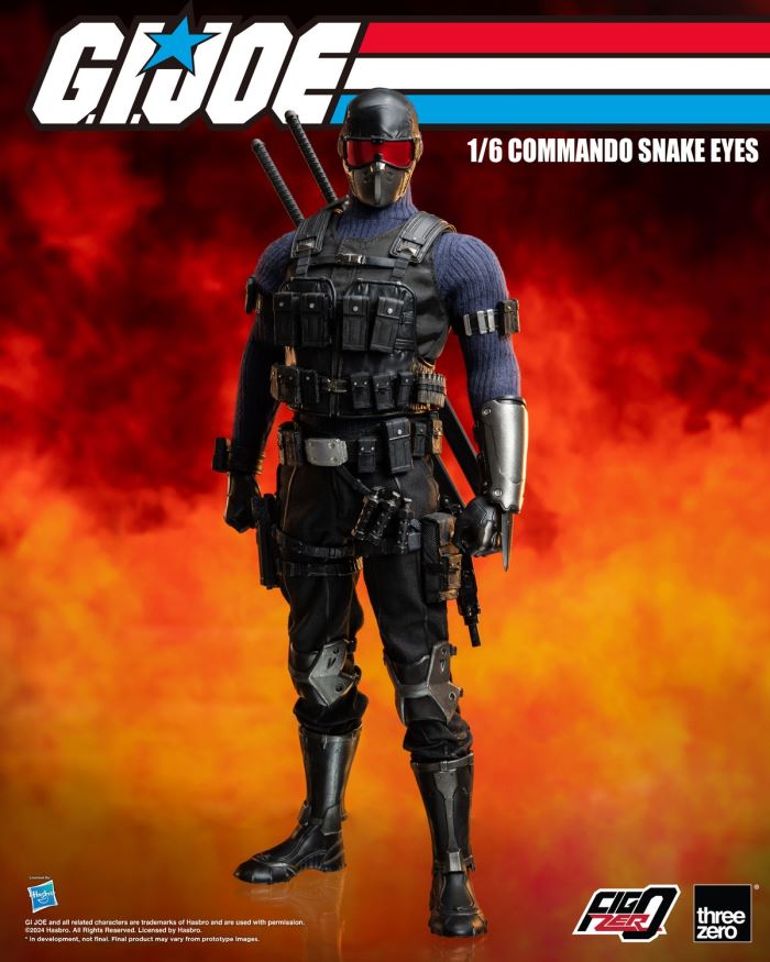 FigZero Commander Snake Eyes - GI Joe Special Forces 1/6