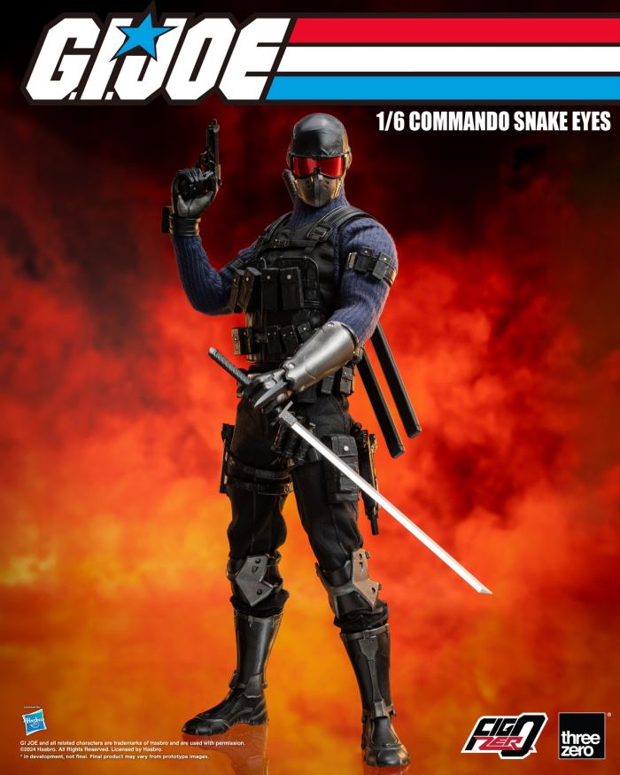 FigZero Commander Snake Eyes - GI Joe Special Forces 1/6