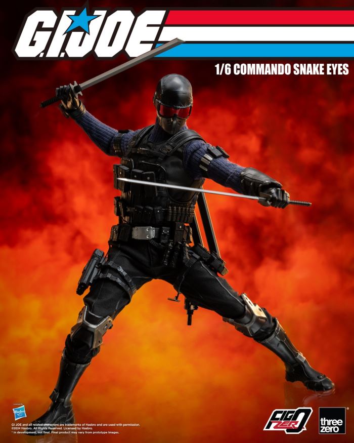 FigZero Commander Snake Eyes - GI Joe Special Forces 1/6