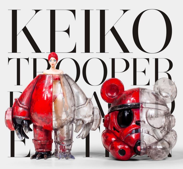 DAMAGED RED battle - damaged version of Keiko Red