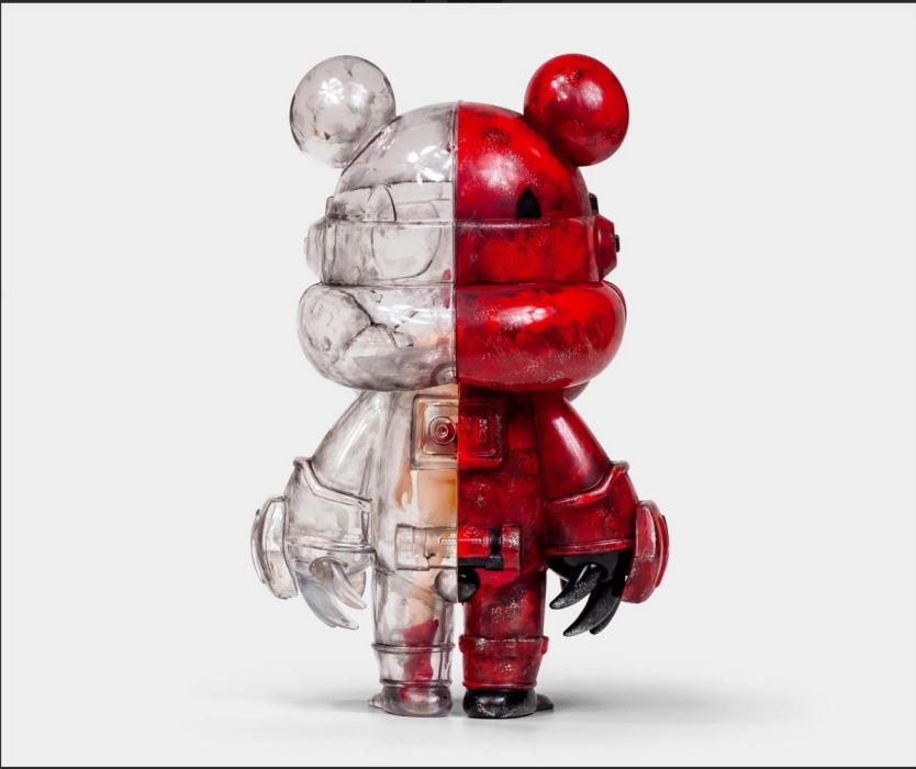 DAMAGED RED battle - damaged version of Keiko Red