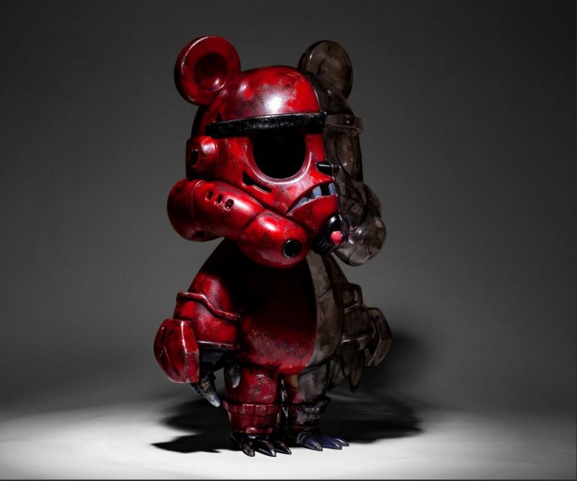 DAMAGED RED battle - damaged version of Keiko Red