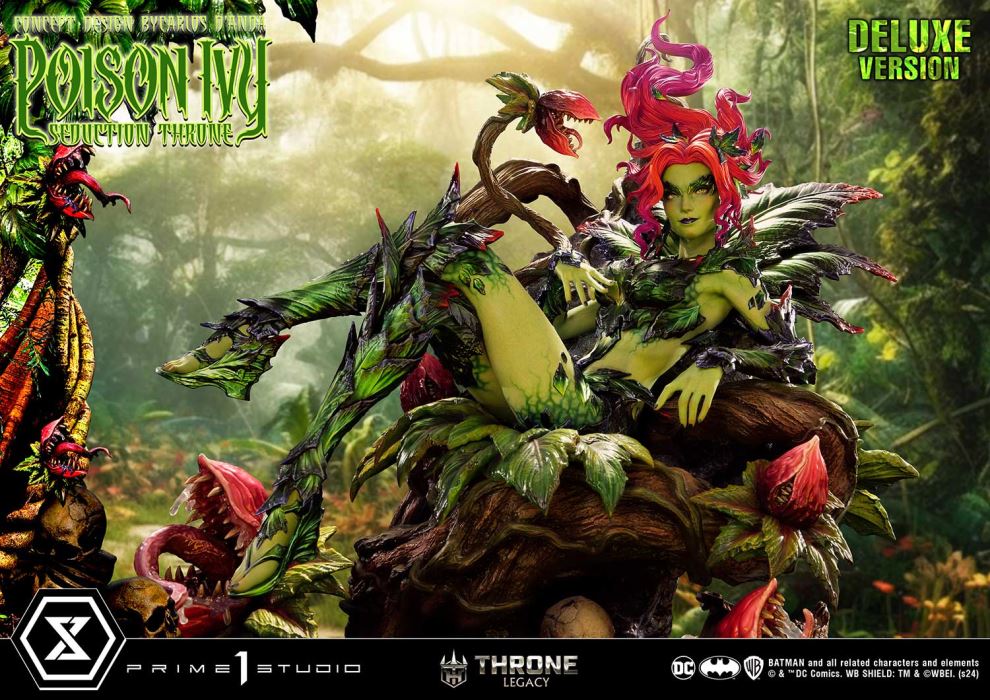 Poison Ivy Seduction Throne (Concept design by Carlos D'Anda) DX Version