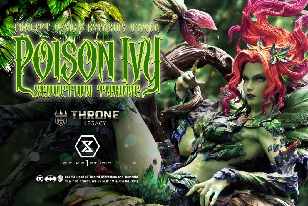 Poison Ivy Seduction Throne (Concept design by Carlos D'Anda)