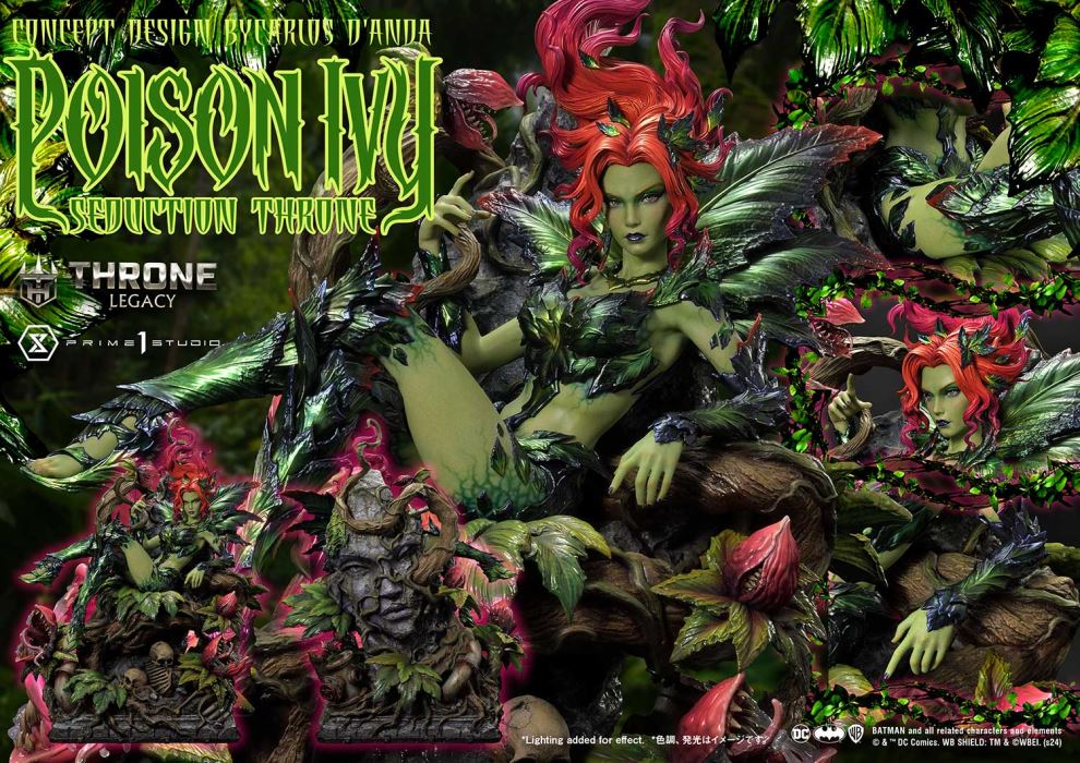 Poison Ivy Seduction Throne (Concept design by Carlos D'Anda)