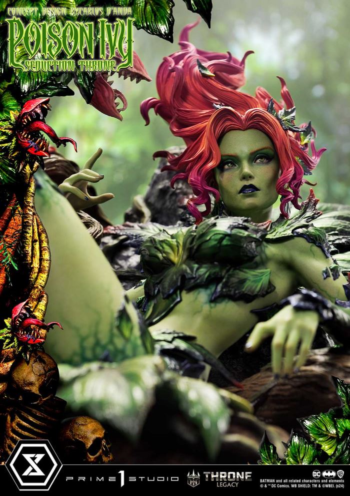 Poison Ivy Seduction Throne (Concept design by Carlos D'Anda)