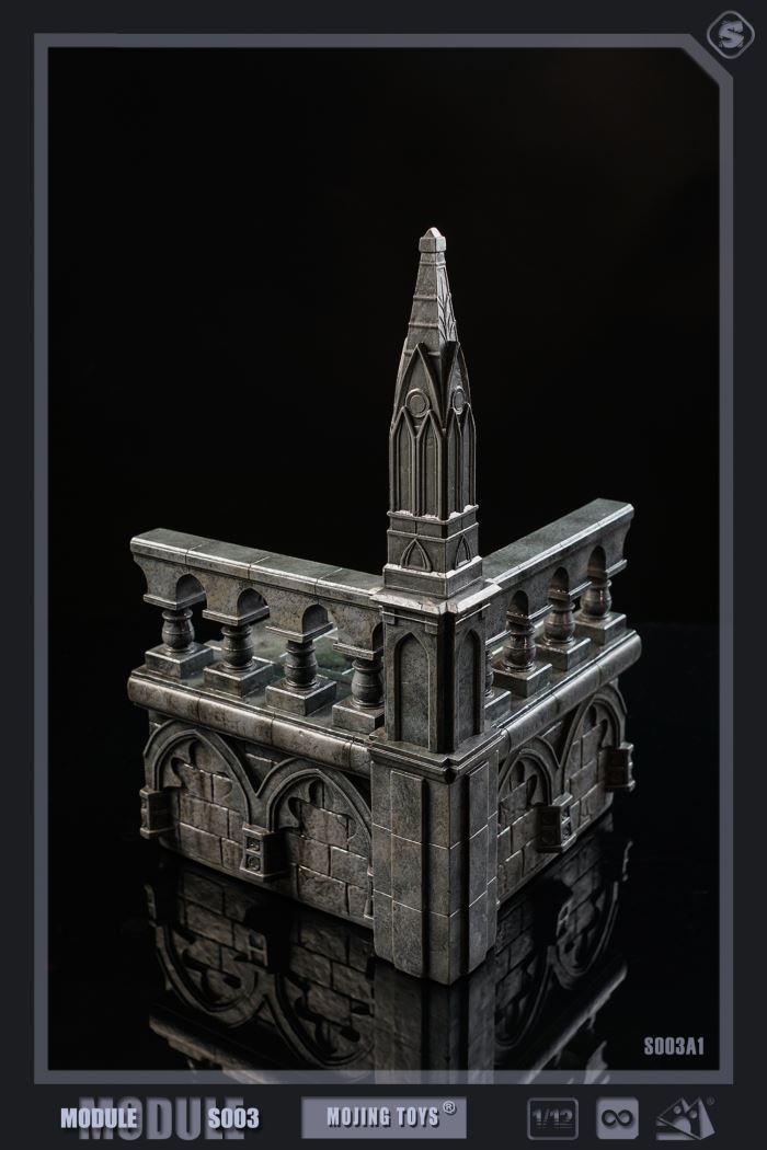 Gothic Roof Module Scene 1/12