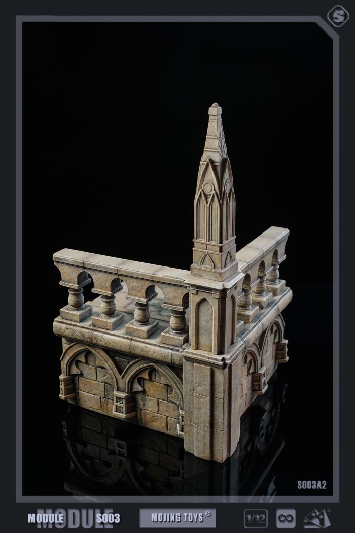 Gothic Roof Module Scene 1/12