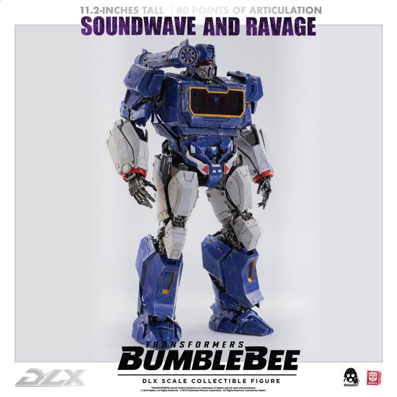 Transformers Bumblebee DLX Soundwave and Robot Dog