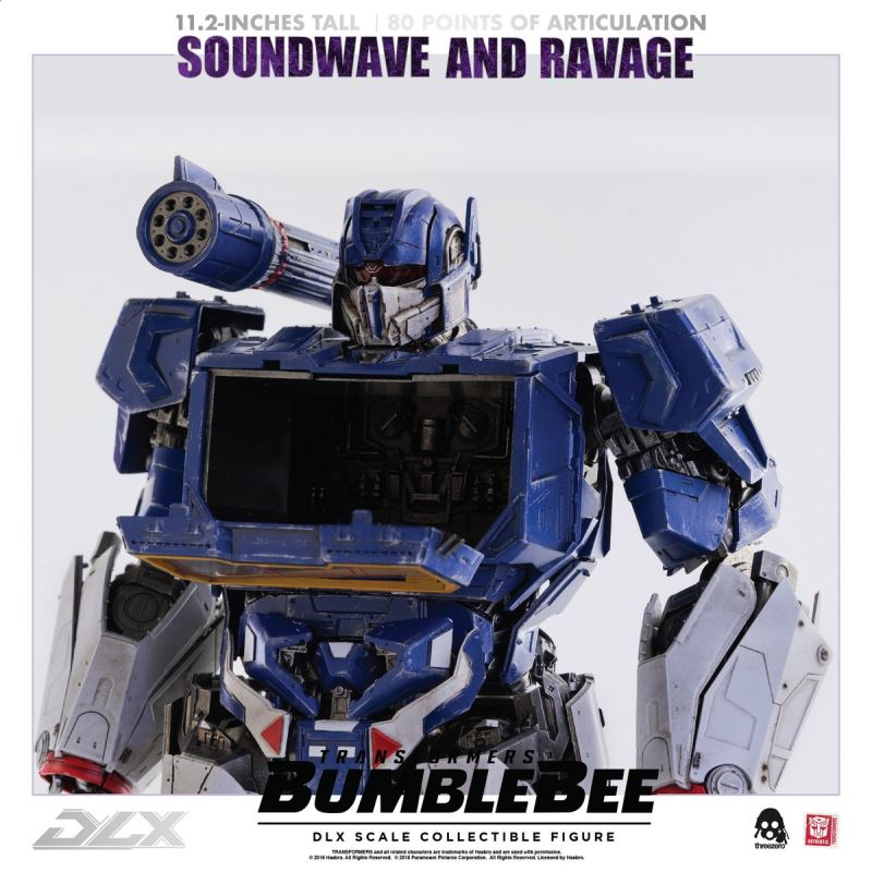 Transformers Bumblebee DLX Soundwave and Robot Dog
