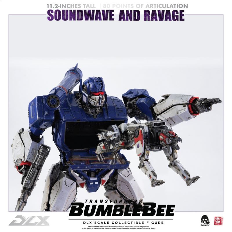 Transformers Bumblebee DLX Soundwave and Robot Dog