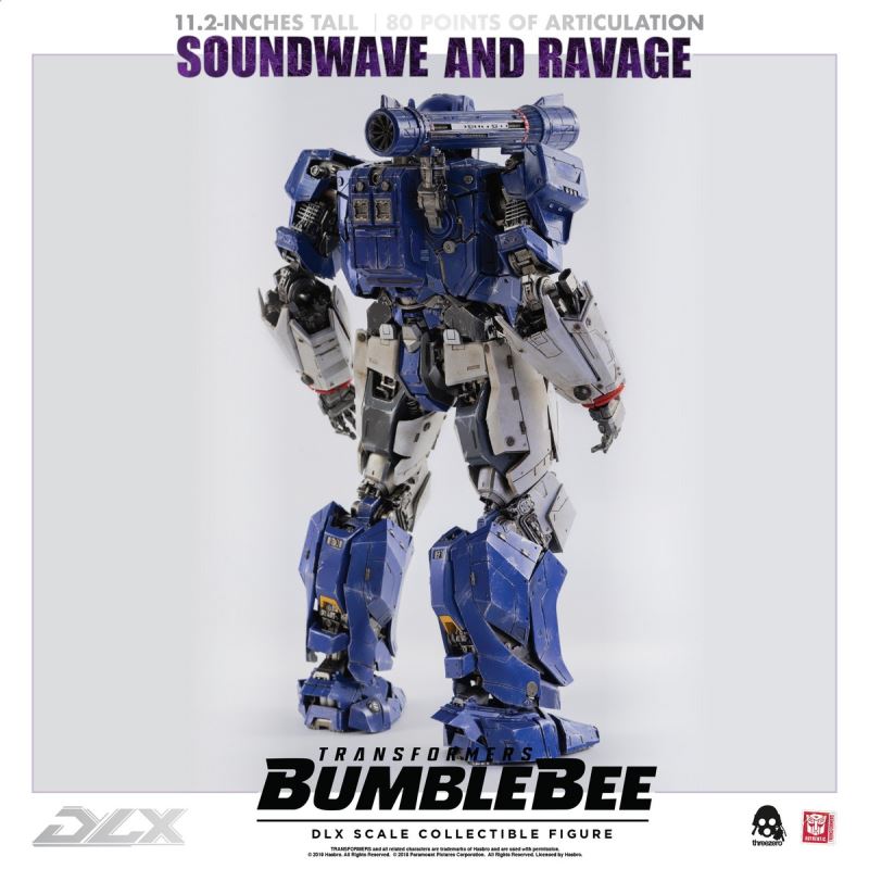 Transformers Bumblebee DLX Soundwave and Robot Dog