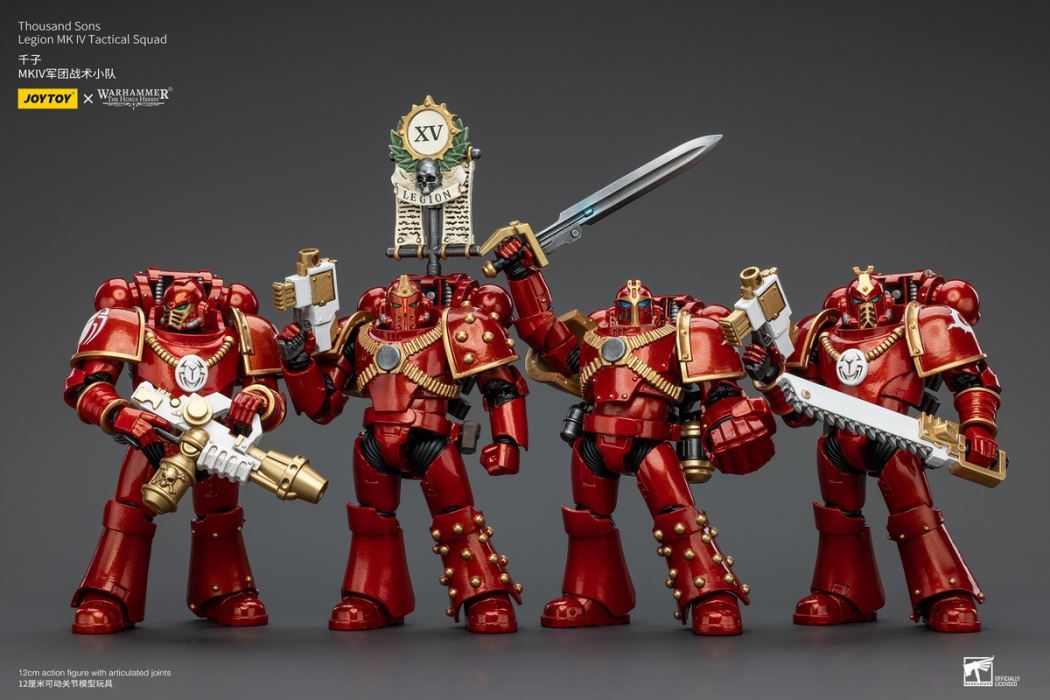 Thousand Sons - Archon of the Think Tank/MKIV Legion Tactical Squad/Kenita Secret Sword Order 1/18